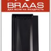 Керамічна черепиця Braas Topaz 13v - Чорний Глазур ціна