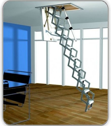 Чердачная лестница Roto Mini ножничная - 60-120-275 см