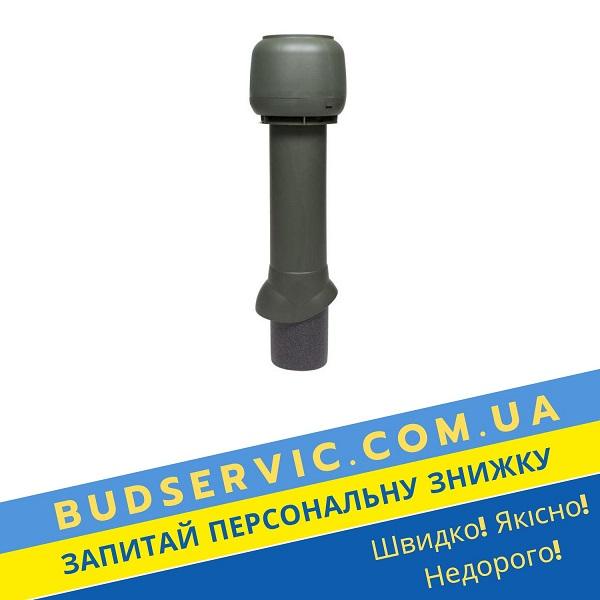 ціна на 734436 Вентиляційний вихід VILPE P-125 зелений Н700