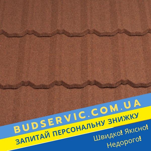 цена на Композитная черепица Metrotile Classic – Scarlet