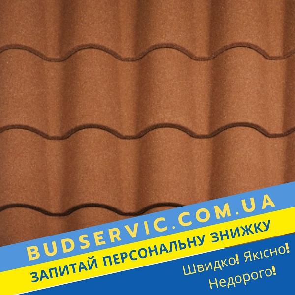 цена на Композитная черепица Metrotile Romana – Terra-Cotta