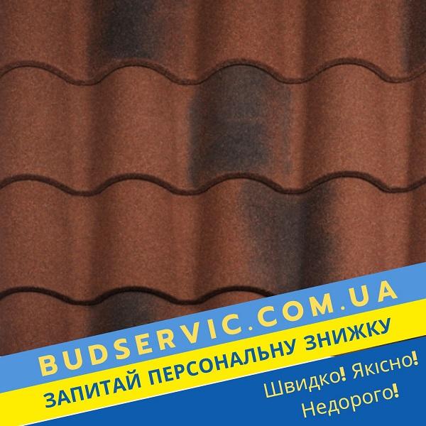 цена на Композитная черепица Metrotile Romana – Victorian Red