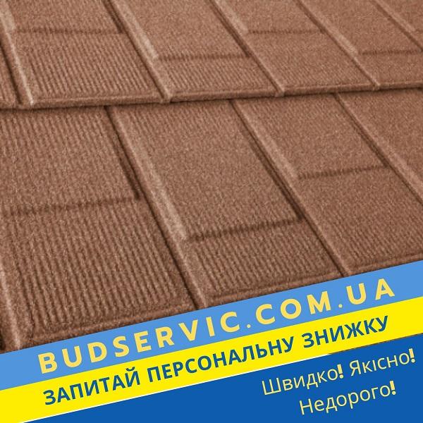 цена на Композитная черепица Metrotile Shingle - Terra-Cotta