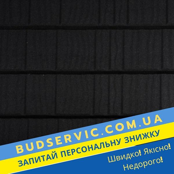 цена на Композитная черепица Metrotile Wood – Coal-Black