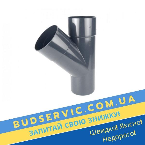 цена на KAROLINA PVC 125-100 – Тройник трубы 45 гр.
