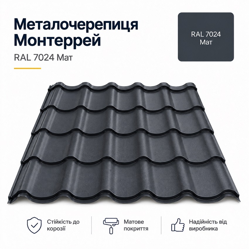 Металлочерепица Classic — ThyssenKrupp 0.5